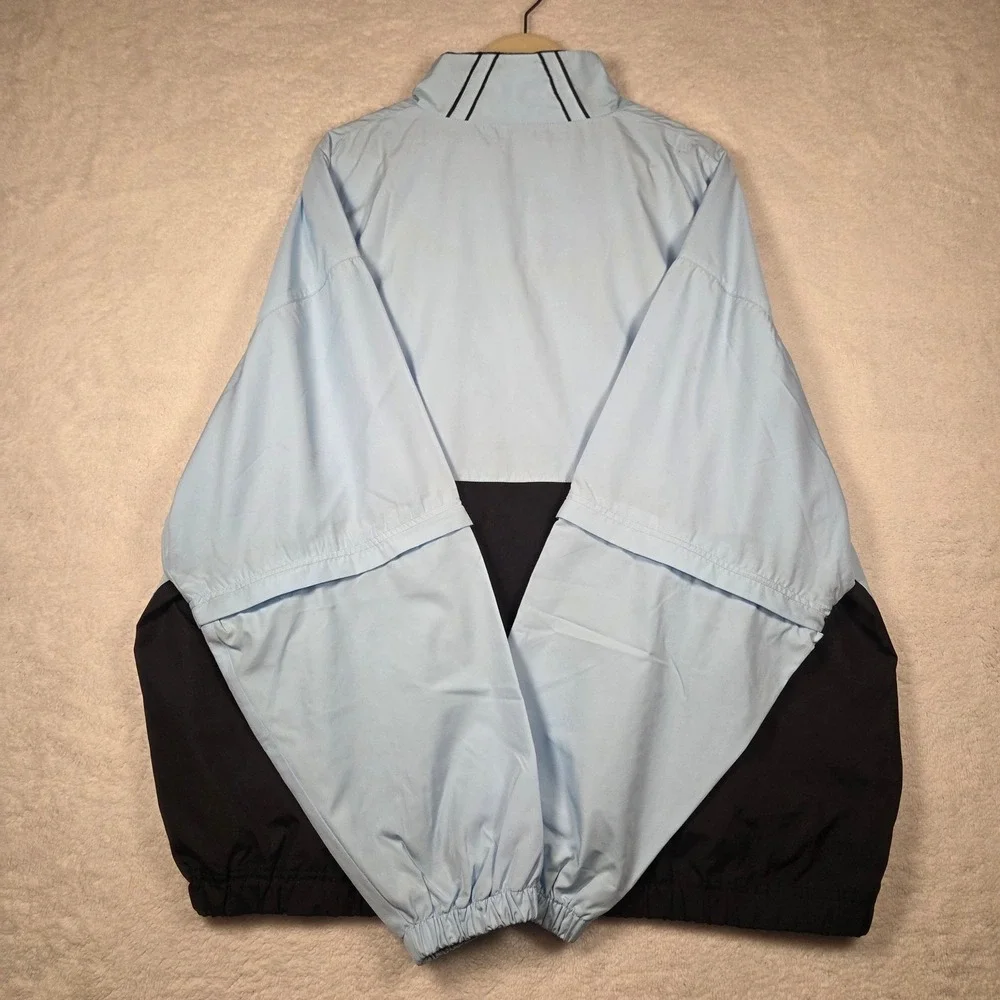 PGA TOUR PERFORMANCE Men's Light Blue Black 1/2 Zip Golf Jacket XL - Picture 3 of 8